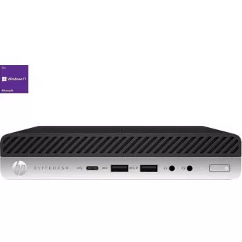 Desktop-PC HP EliteDesk 800 G4 — Business-Workstation, kompakte Bauform