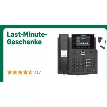 IP-Telefon GEQUDIO GZ-8 Touch-Display mit Netzteil (Modell WA9780)