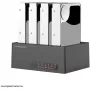 HDD-Dockingstation LC-Power LC-DOCK-U3-4B-V2 mit USB 3.0 und Multi-Bay-Unterstützung