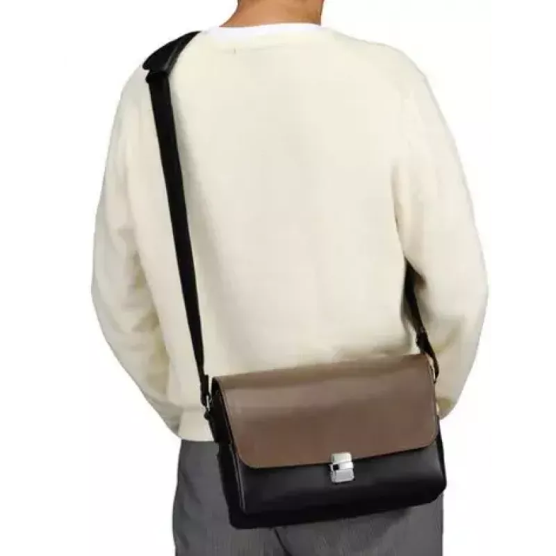 Schultertasche für Olympus-Kameras CBG-11 PR von OLYMPUS — Schwarz und Braun, Modell V613014NW000