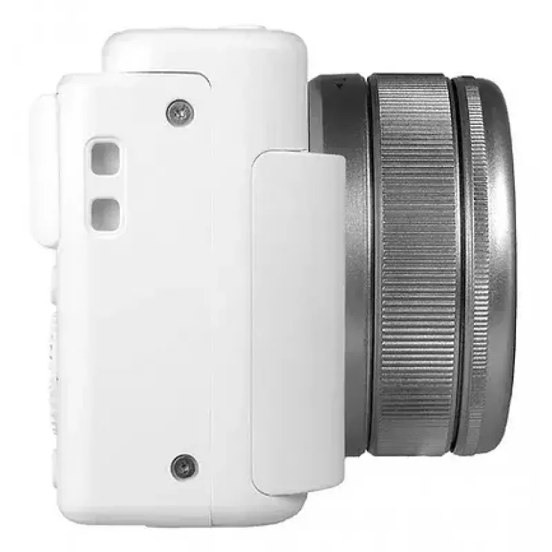 Kompaktkamera Yashica City 100 72 MP CMOS Silber Weiß