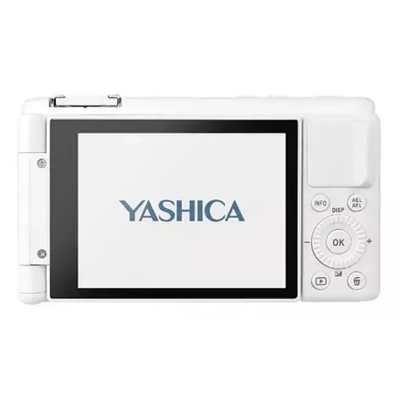 Kompaktkamera Yashica City 100 72 MP CMOS Silber Weiß