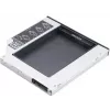 Storage-Gehäuse Akasa N.Stor AK-OA2SSA-BK Schwarz 130x129x13mm