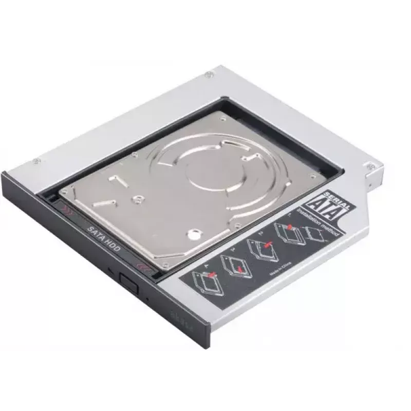 Storage-Gehäuse Akasa N.Stor AK-OA2SSA-BK Schwarz 130x129x13mm