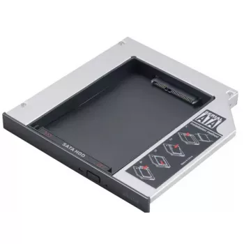 Storage-Gehäuse Akasa N.Stor AK-OA2SSA-BK Schwarz 130x129x13mm