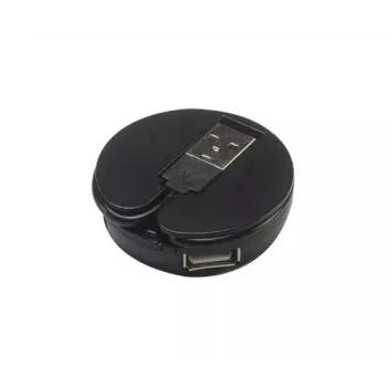 USB Hub Akasa Connect4C 4-IN-1 Schwarz