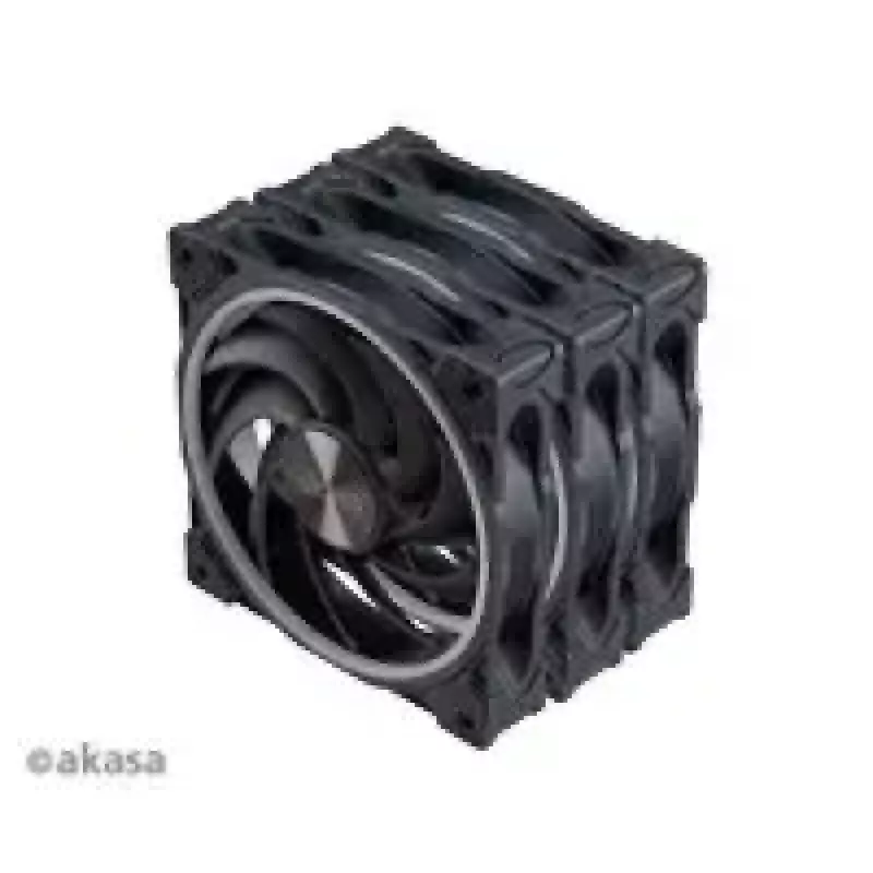Axial-Gehäuselüfter-Set Akasa SOHO AR LED 12 cm RGB, 3 Stück