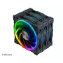 Axial-Gehäuselüfter-Set Akasa SOHO AR LED 12 cm RGB, 3 Stück