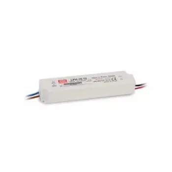 Beleuchtungszubehör MEAN WELL LPH-18-12 von Synergy21 — 12V, AC 180–264V, 47–63Hz, 175 g, 30×22 mm, weiß
