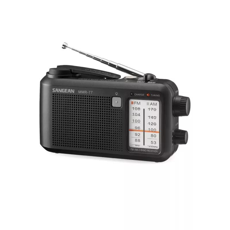 Tragbares Radio Sangean MMR-77 Analog AM FM Schwarz 3,5 mm Kopfhörer