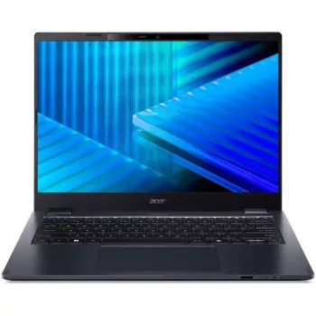 Laptop Acer TravelMate P4 TMP414-55 14 Zoll 2.8K IPS U5 225U 16 GB 512 GB Fingerabdruck Windows 11 Pro 3Y Vor-Ort