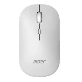 Kabellose, beidhändige Maus Acer AMR130 – RF + Bluetooth, 1600 DPI, 4 Tasten, Weiß