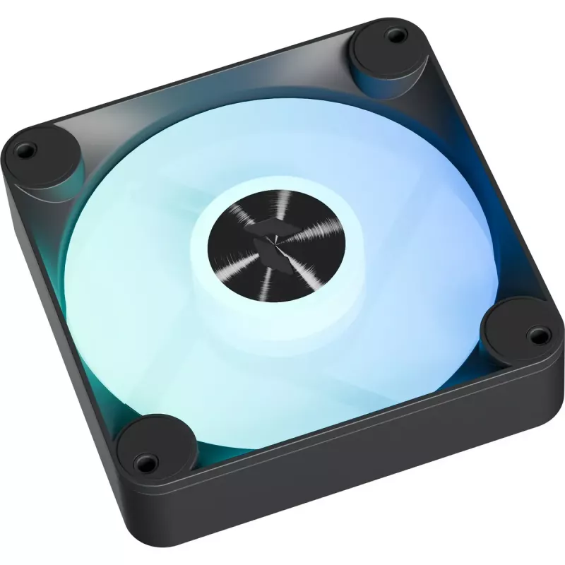 Gehäuselüfter APNX FP1-R 120 mm, schwarz, umgekehrter Luftstrom, 3er-Pack