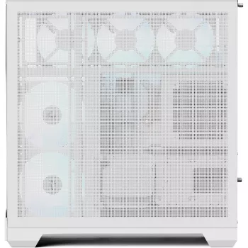 Tower-PC-Gehäuse APNX V2-F-WT-v1, weiß, mit drei Tempered-Glass-Panels