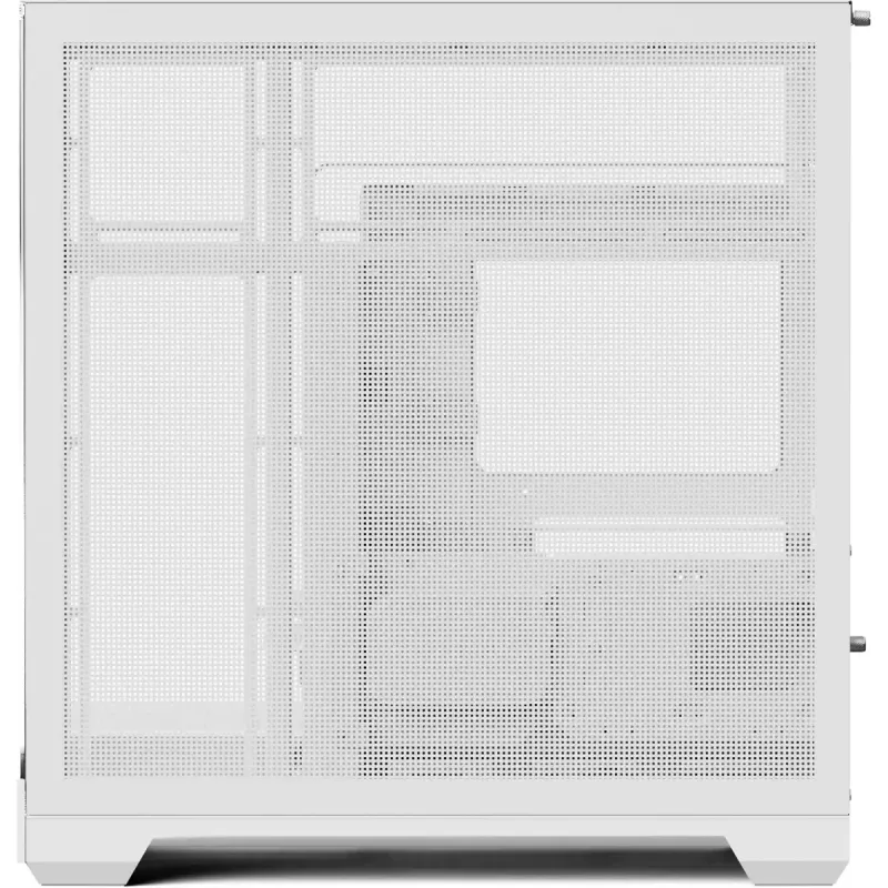 Tower-PC-Gehäuse APNX V2-F-WT-v1, weiß, mit drei Tempered-Glass-Panels