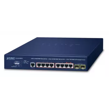 Managed Switch PLANET GS-4210-8HP2S