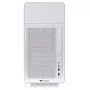 Computergehäuse THERMALTAKE TR300 TG Snow White Mid-Tower PC-Gehäuse, Seitenwand aus gehärtetem Glas