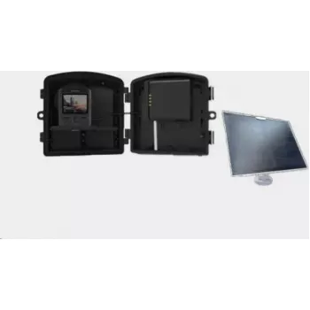 Solar-Stromversorgungsset Brinno ASP1000-P für Brinno-Kameras – Solarmodul und Power-Kit