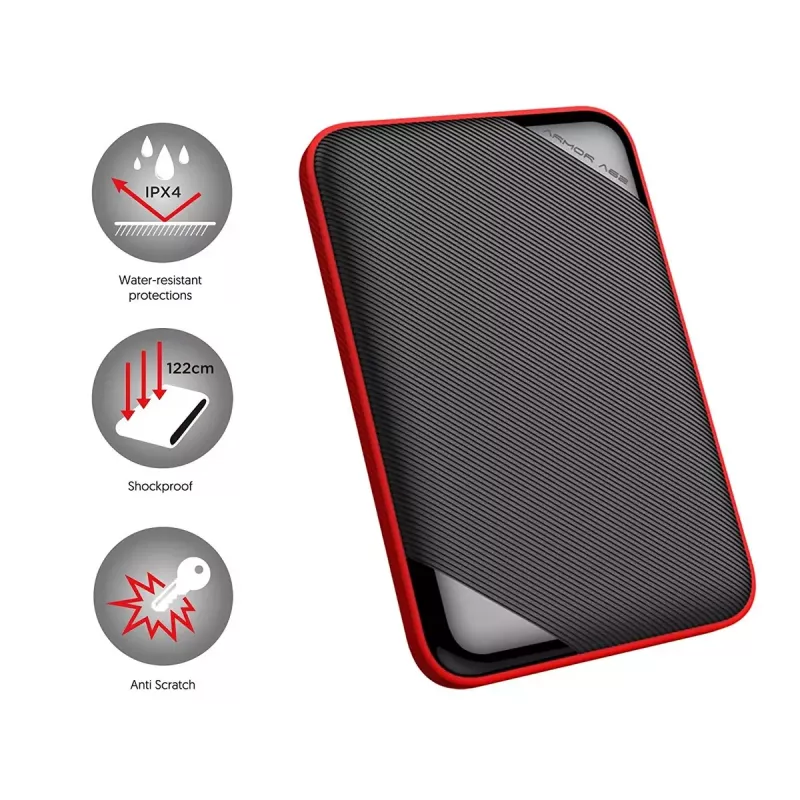 Externe Festplatte Silicon Power 5 TB USB 3.2 Armor A62