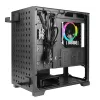 PC-Gehäuse Azza Elise Tower Schwarz, Tower, Schwarz