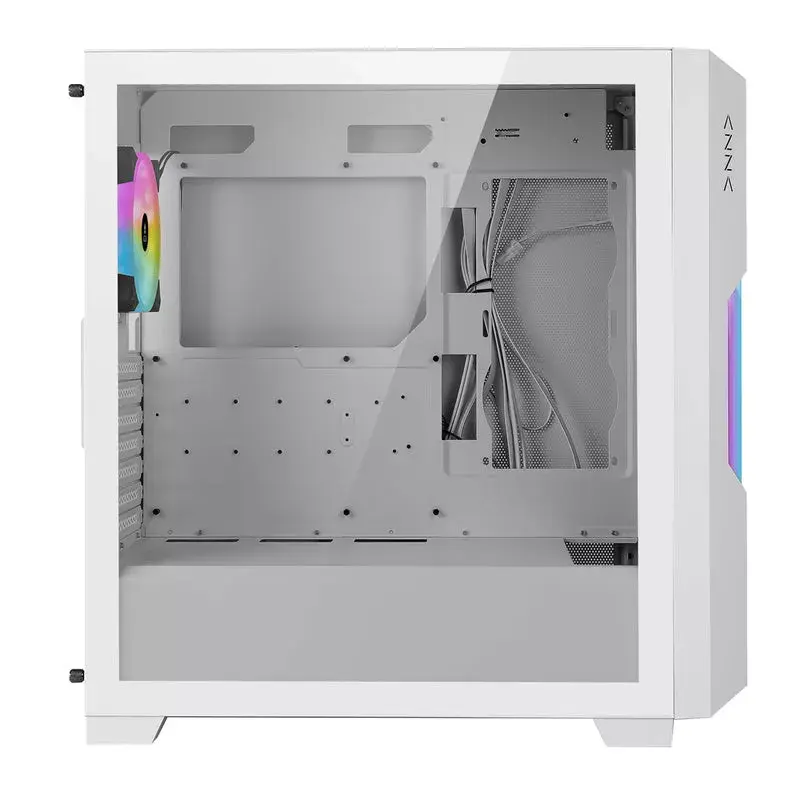 PC-Gehäuse Azza Guardian Glass Midi Tower Weiß