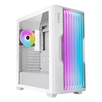 PC-Gehäuse Azza Guardian Glass Midi Tower Weiß