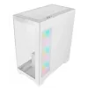 PC Midi Tower AZZA Cove (CSAZ-570W) – Schwarz, ATX/Micro-ITX/ITX, 3x120mm Seitenlüfter, 1x120mm Rücklüfter, unterstützt 2,5-Zoll- und 3,5-Zoll-Laufwerke