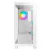 PC Midi Tower AZZA Cove (CSAZ-570W) – Schwarz, ATX/Micro-ITX/ITX, 3x120mm Seitenlüfter, 1x120mm Rücklüfter, unterstützt 2,5-Zoll- und 3,5-Zoll-Laufwerke