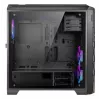 PC-Gehäuse AZZA STORM ARGB Full Tower – Schwarz, ATX/Micro-ATX/EATX-Unterstützung, ARGB-Lüfter vorinstalliert