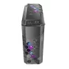 PC-Gehäuse AZZA STORM ARGB Full Tower – Schwarz, ATX/Micro-ATX/EATX-Unterstützung, ARGB-Lüfter vorinstalliert