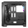 PC-Gehäuse AZZA STORM ARGB Full Tower – Schwarz, ATX/Micro-ATX/EATX-Unterstützung, ARGB-Lüfter vorinstalliert