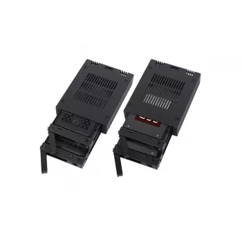 HDD Cage Icy Dock MB742TP-B Universal Kunststoff 134mm Breite