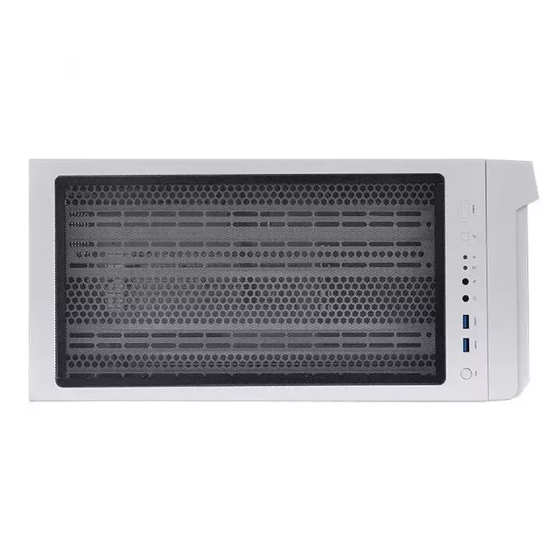 PC-Gehäuse Thermaltake Commander C31 TG Snow ARGB Edition Midi Tower Schwarz, Weiß