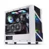 PC-Gehäuse Thermaltake Commander C31 TG Snow ARGB Edition Midi Tower Schwarz, Weiß