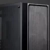 PC-Midi-Tower-Gehäuse RAIJINTEK Ponos MS — Schwarz, unterstützt 120/140-mm-Frontlüfter, 1× 120 mm hinten, HDD 3,5 Zoll, SSD 2,5 Zoll, 210×442×485 mm