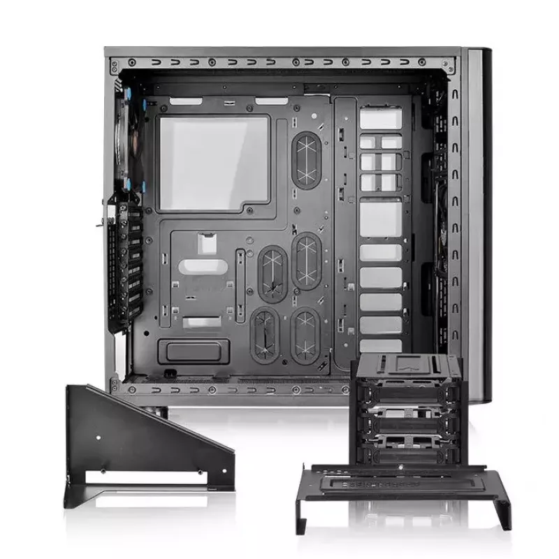PC-Gehäuse Thermaltake View 31 TG Midi Tower Schwarz