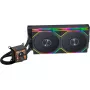 AiO Flüssigkeitskühler lian li Galahad II LCD 280 TL Wireless Schwarz — 280 mm Radiator, LCD-Pumpe, kabelloser Steuergerät