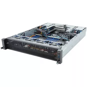 Computer-Gehäuse Gigabyte Barebone E283-SS90-AAV1 Rack-Server 2U Schwarz