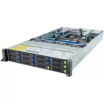 Computergehäuse Gigabyte R283-Z91-ACV1 Rack-Server 2U Schwarz