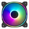 Lüfter Cooler Master MasterFan MF120 Halo² 12 cm Schwarz 3 St.