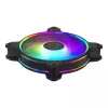 Lüfter Cooler Master MasterFan MF120 Halo² 12 cm Schwarz 3 St.