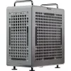 Computergehäuse Cooler Master QUBE 540 Moonstone — Mid-Tower mit gehärtetem Glas-Seitenteil (grau)