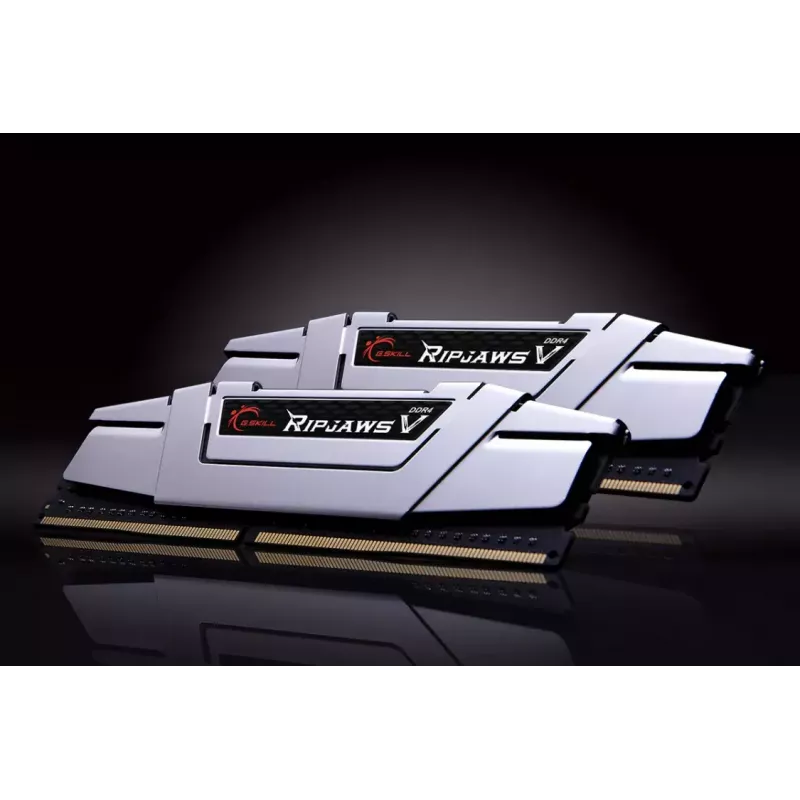 Ripjaws V 16GB DDR4-2666Mhz, 16 GB, 2 x 8 GB, DDR4, 2666 MHz, 288-pin DIMM, silver