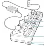 Dockingstation Zebra WT6400 5-fach mit Batterieladegerät, Modell CRD-WT64-5S5BE-01