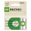 Wiederaufladbare Batterie GP Batterien Recyko 3000 C NiMH 3000 mAh 1,2 V