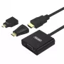 Video-Kabeladapter UNITEK Y-6355 VGA auf HDMI