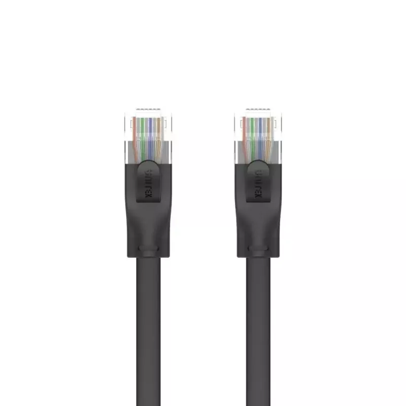 Ethernet-Kabel UNITEK Cat 6 UTP RJ45 20 m Schwarz