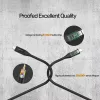 USB4 Gen 2x2 USB-C-Kabel Unitek C14100BK-0.8M — 0,8 m, USB-C auf USB-C, 40 Gbit/s, schwarz