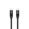 USB4 Gen 2x2 USB-C-Kabel Unitek C14100BK-0.8M — 0,8 m, USB-C auf USB-C, 40 Gbit/s, schwarz