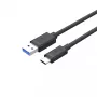 UNITEK USB-Kabel C14103BK-1.5M USB 3.2 Gen 1 USB A USB C Schwarz 1,5m